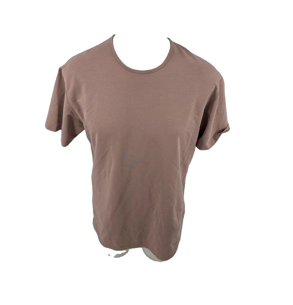 BYLT Lux L Men Basic Pullover Men Drop Cut Short Sleeve T-shirt Crewneck 16-7